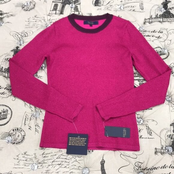 Rachel Rachel Roy Metallic Ringer Sweater - Picture 2 of 9